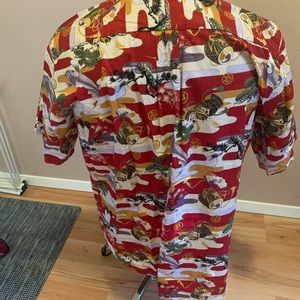 Made in Hawaii -Hawaiian button down shirt